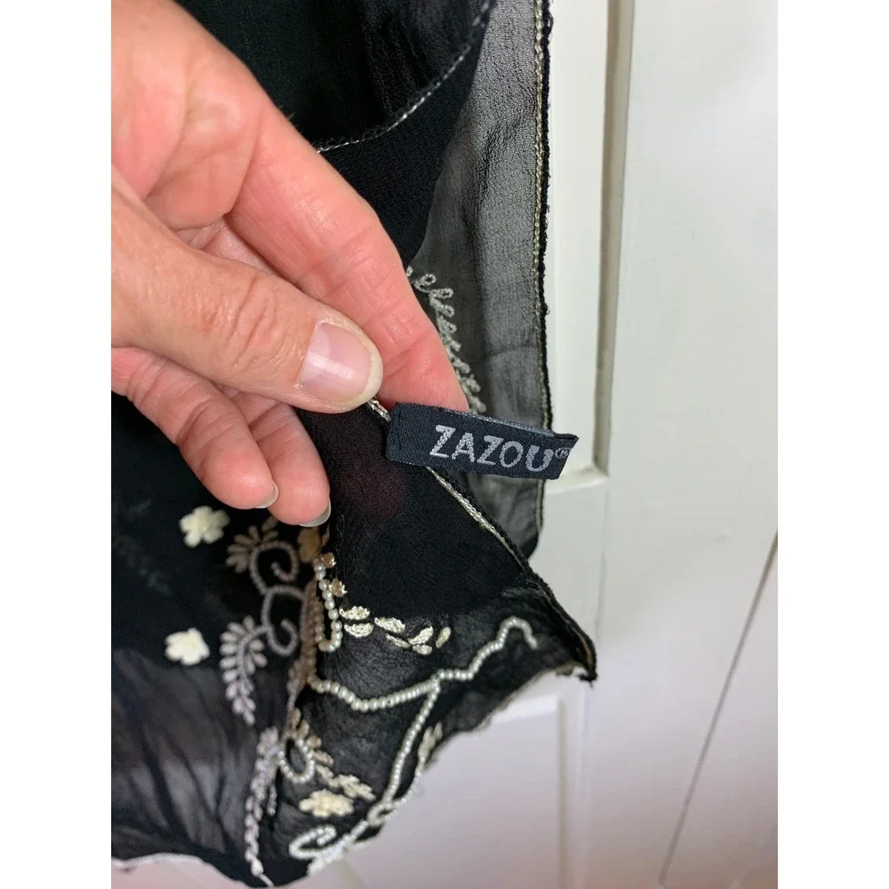 Zazou black sheer